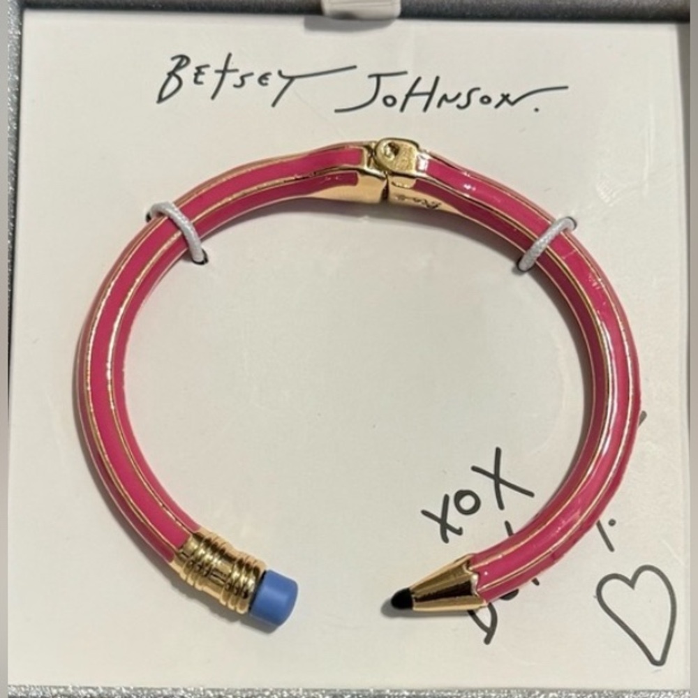 Betsey Johnson Pencil Bracelet
